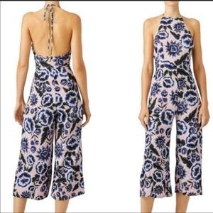 NWT Show Me Your Mumu Julianne Jumpsuit ~ in A Lively Floral Motif